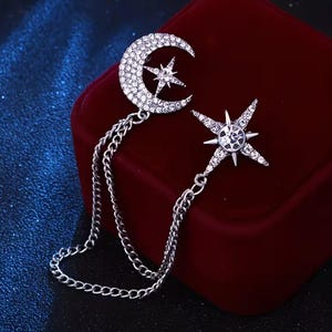 Celestial & Artistry Chain Brooch Pin Collection ~ Pin and Jewelry Lovers and Collectors ~ Fashion Statement