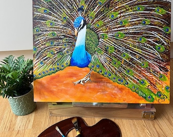 Original artwork - Peacock