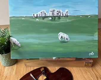Stonehenge original artwork
