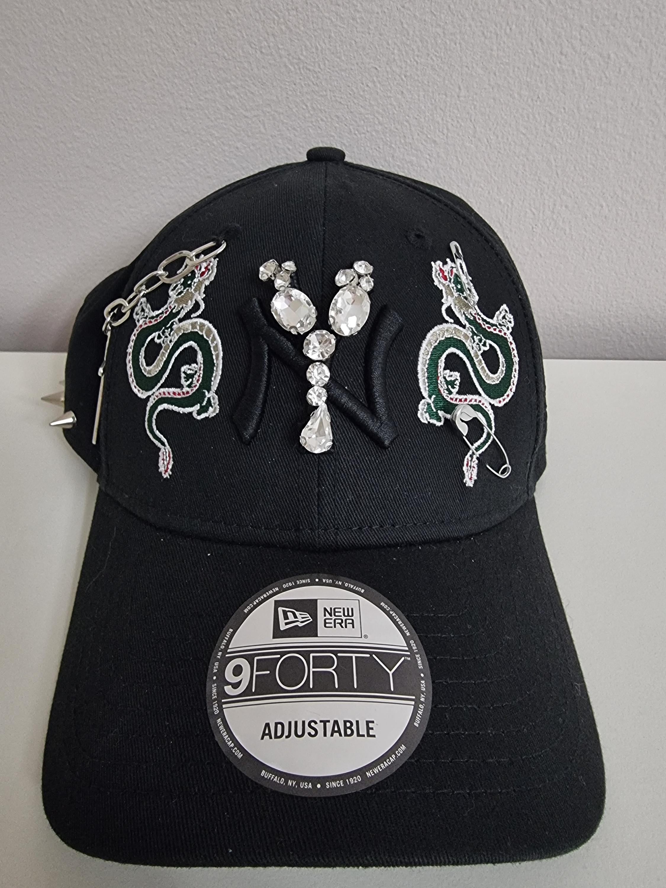 chain detailed Hat with adjustable darwstr Hat Chain New Era - Etsy main image 4