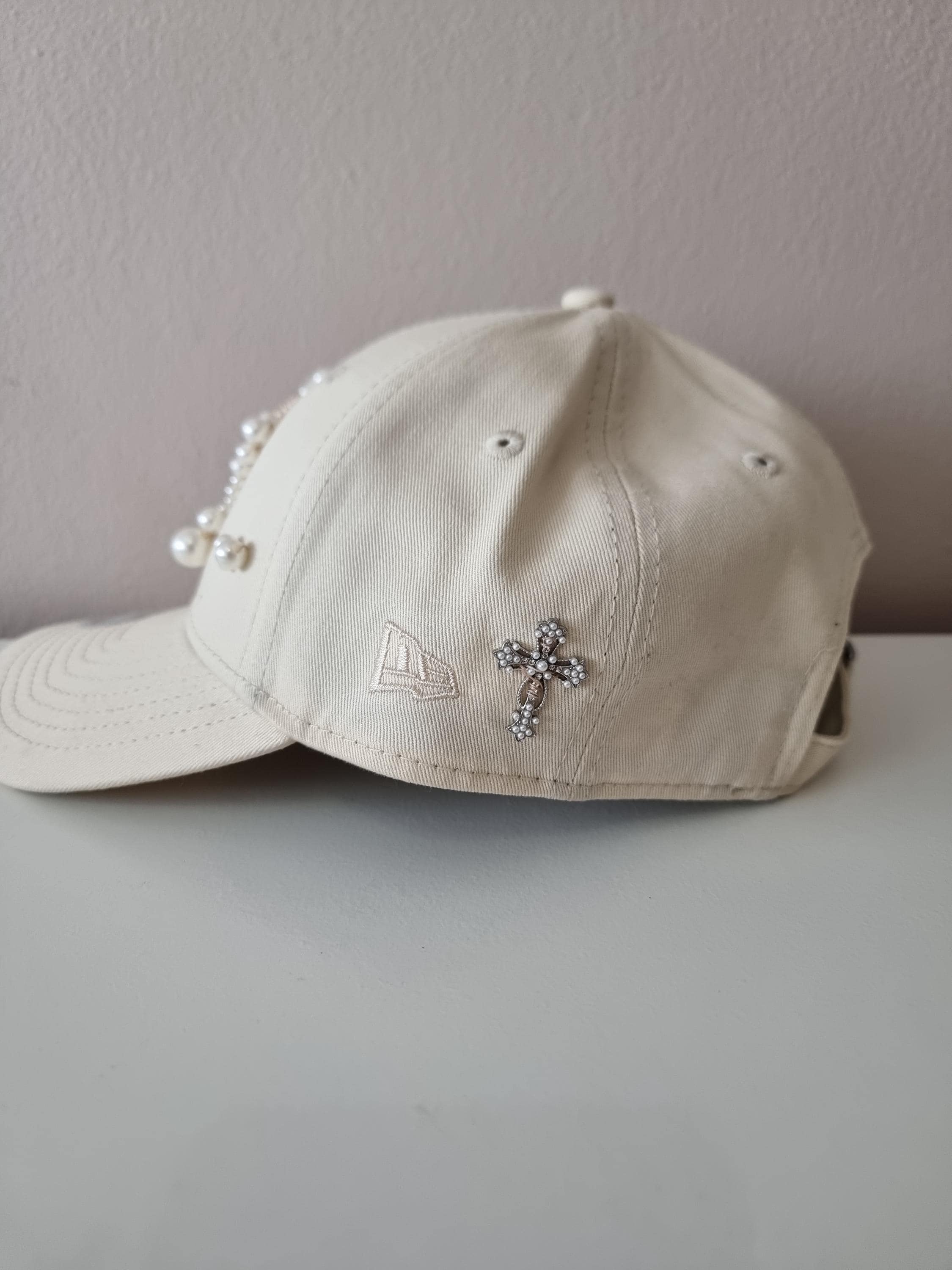 Pearl off White New Era NY Yankees Cap - Etsy