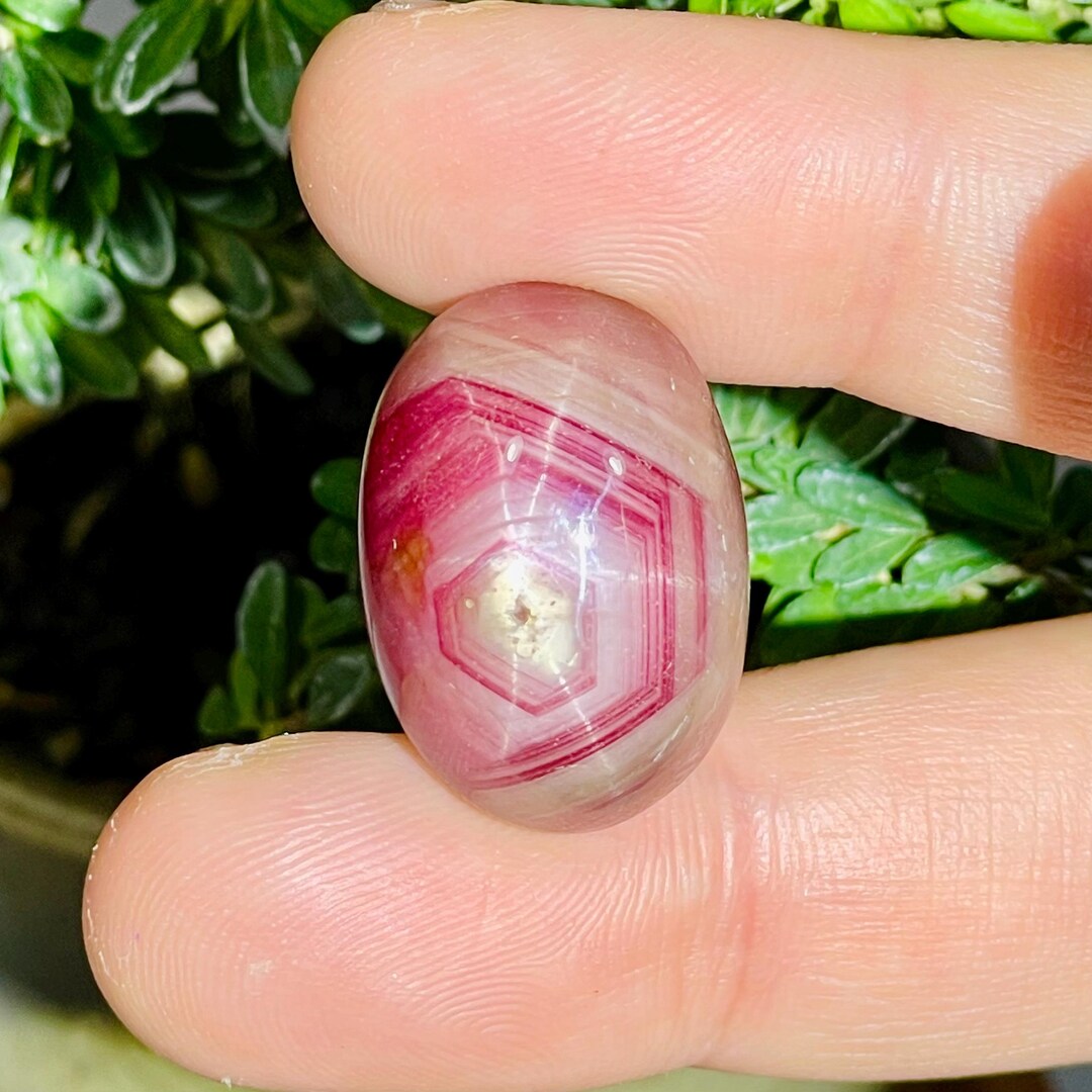 Natural Star Ruby With Hexagonal Patterns, Heated, 52 Carats - Etsy