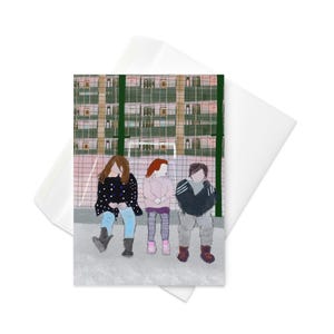 Carte de vœux Kids in the Estate - Urban Playground