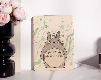 Totoro Cartoon Anime Kindle Case Kindle Paperwhite 2024 Kindle 12th/10th/11th Case Paperwhite 5/6/7th Kindle Paperwhite Cover KoboClara Case