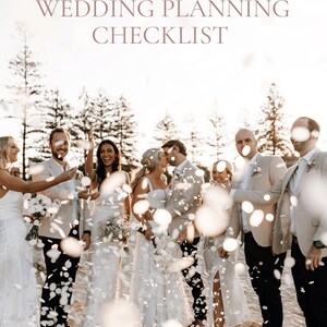 Wedding Planning Checklist