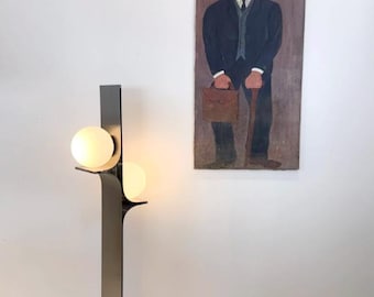 Space-Age Floor Lamp – François Monnet, 1970s