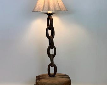 Lampadaire brutaliste « pièce unique », 1950s