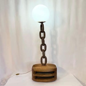 Brutalist floor lamp &quot;Unique piece&quot;, 1950s