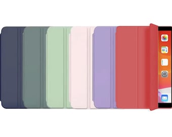 Magnetic iPad Pro Case, Slim Smart Folio Cover, 11 Inch Air Wi-Fi, Mini Case with Stand, Eco Aesthetic