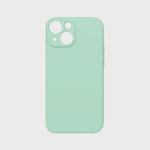 Funda de silicona para iPhone 17, iPhone 16 Pro, 15, 11, color liso, antigolpes, rosa liso, verde salvia, personalizada. Cyan / Aqua