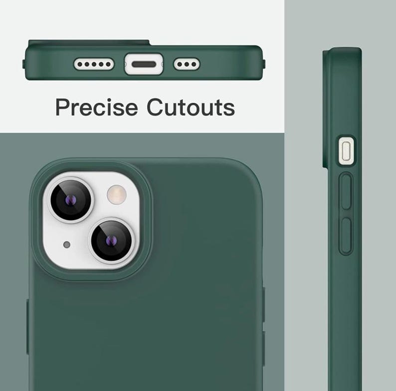 Puede incluir: Una funda para tel&eacute;fono de color verde oscuro con recortes precisos para la c&aacute;mara y los botones. La funda est&aacute; hecha de un material suave y flexible y proporciona un ajuste delgado y protector.