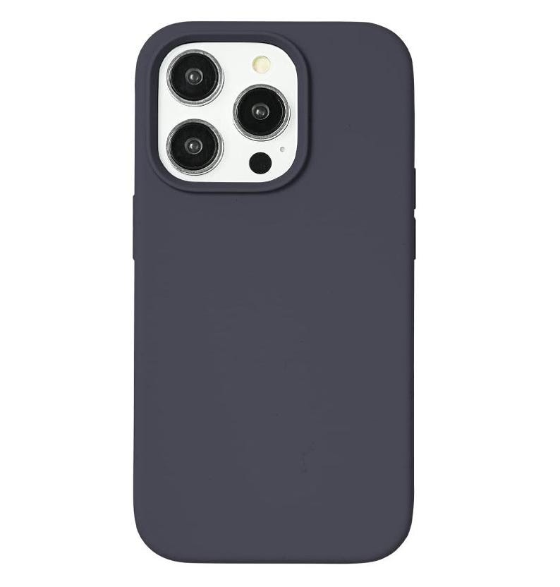 Funda de silicona para iPhone 17, iPhone 16 Pro, 15, 11, color liso, antigolpes, rosa liso, verde salvia, personalizada. Blue / Navy