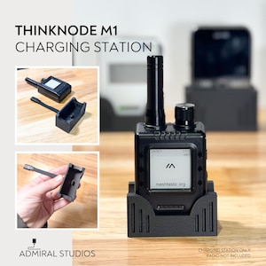 ThinkNode M1 Charging Dock for Meshtastic Mesh Network Lora USB Charger Station with Extension Cable, Compact Meshcore Radio Accessory