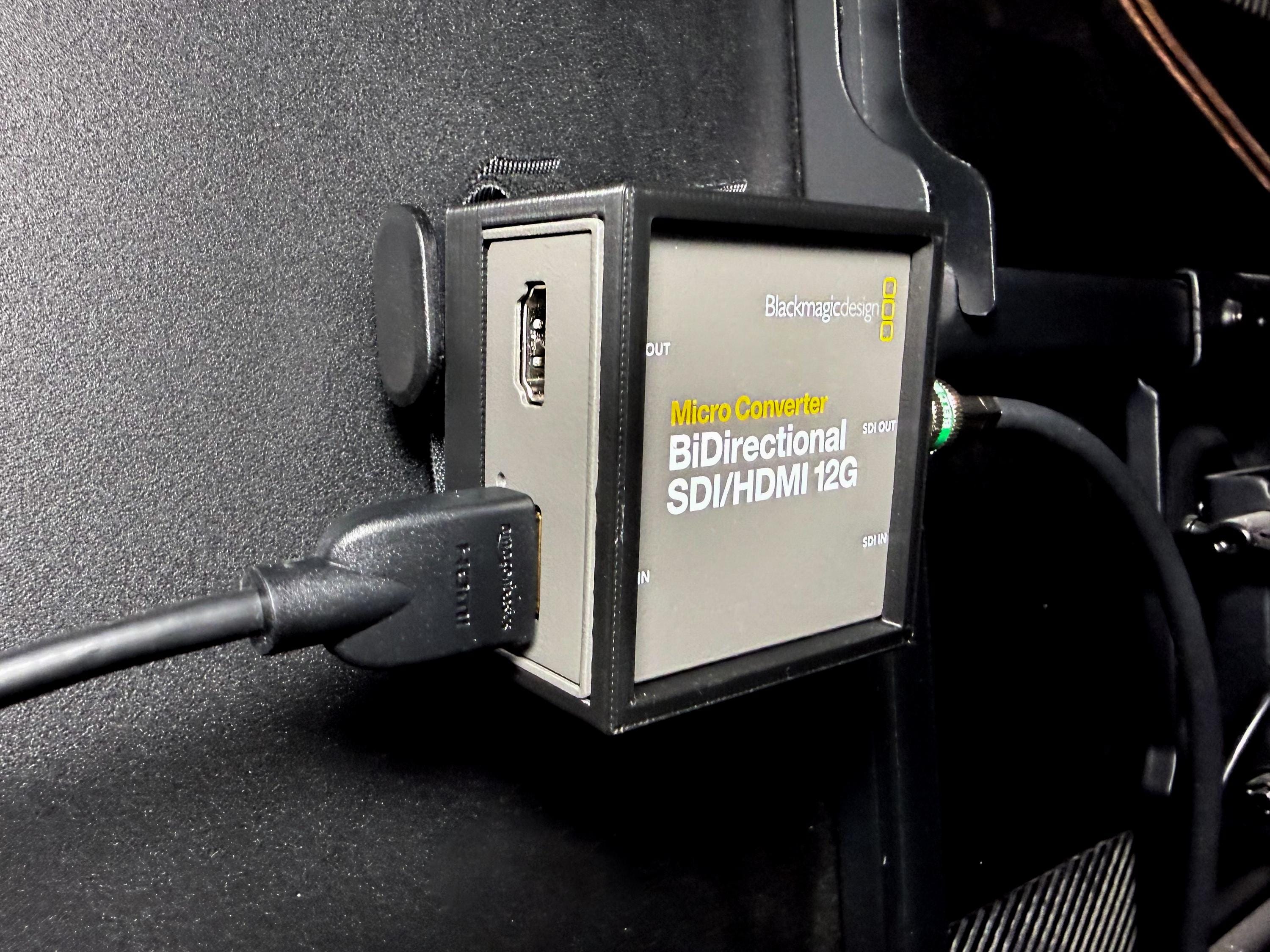 4 Pack - Mount for Blackmagic Design Micro Converters - SDI/HDMI