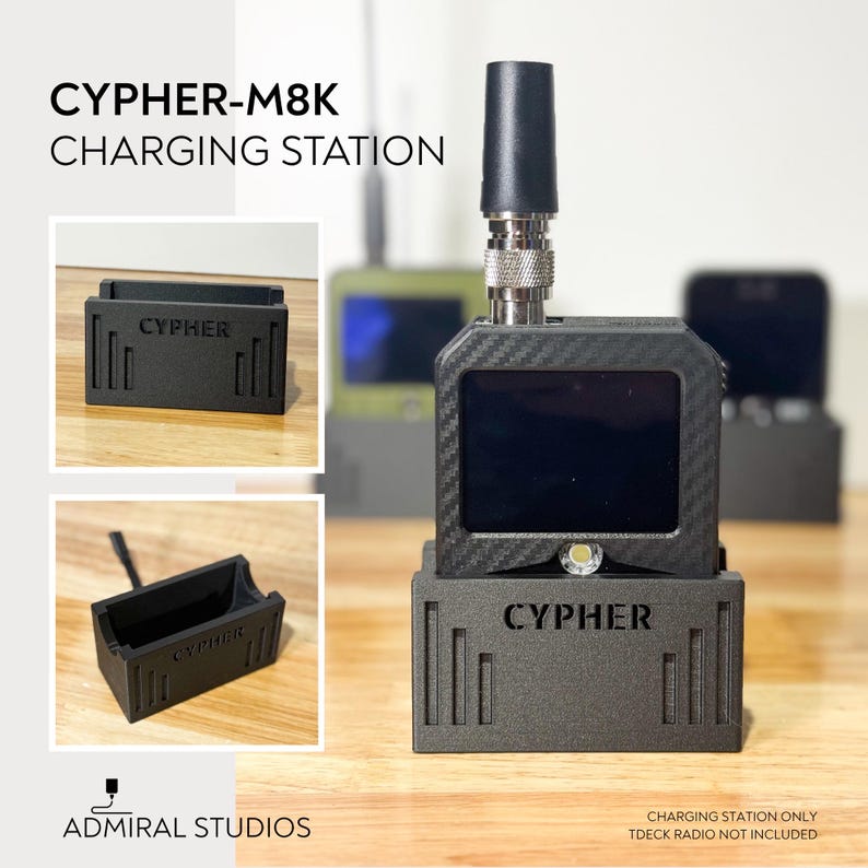 LILYGO T-Deck Radio Charging Dock Meshtastic/Meshcore bild 5