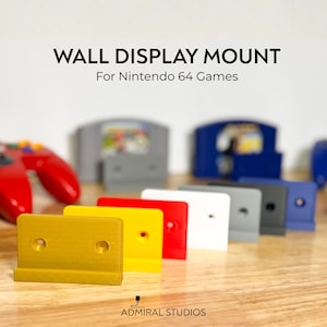 Nintendo 64 Game Wall Display