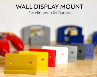 Nintendo 64 Game Wall Display