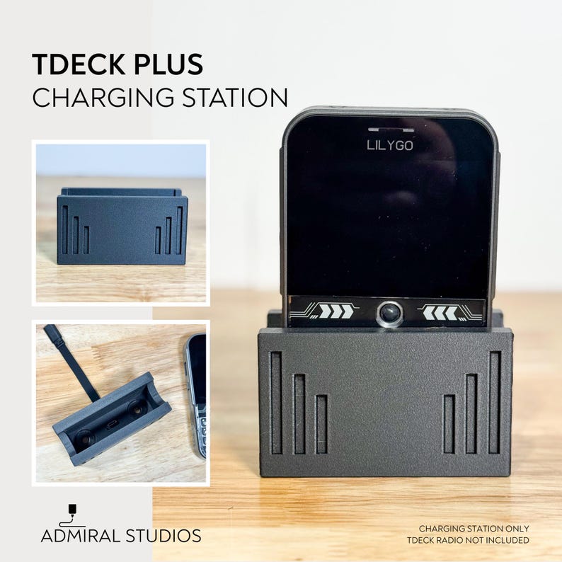 LILYGO T-Deck Radio Charging Dock Meshtastic/Meshcore bild 3