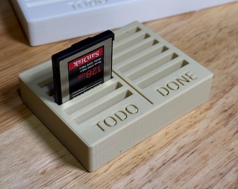 CF Express Card Organizer: Desktop Storage for Photographers
