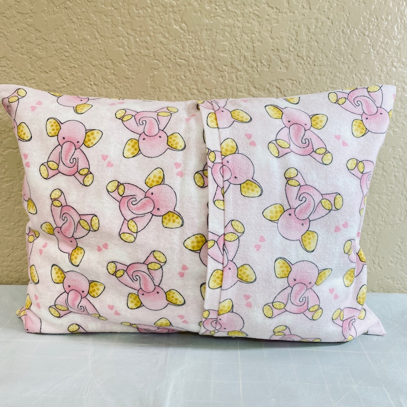 FLANNEL Travel Pillowcase / 12 X 16 FLANNEL Pillow Etsy