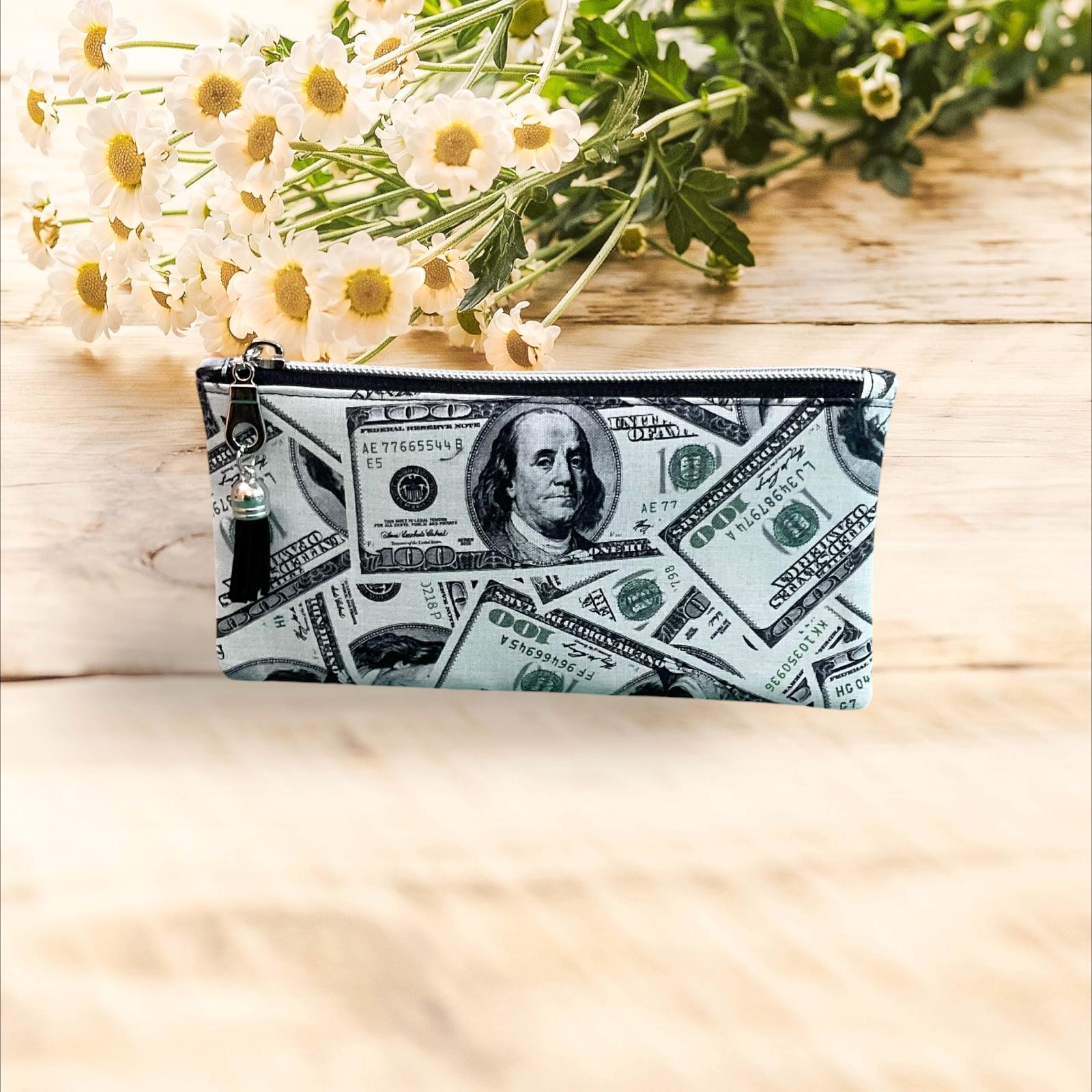 Zipper Dollar Bill Pouch - Etsy