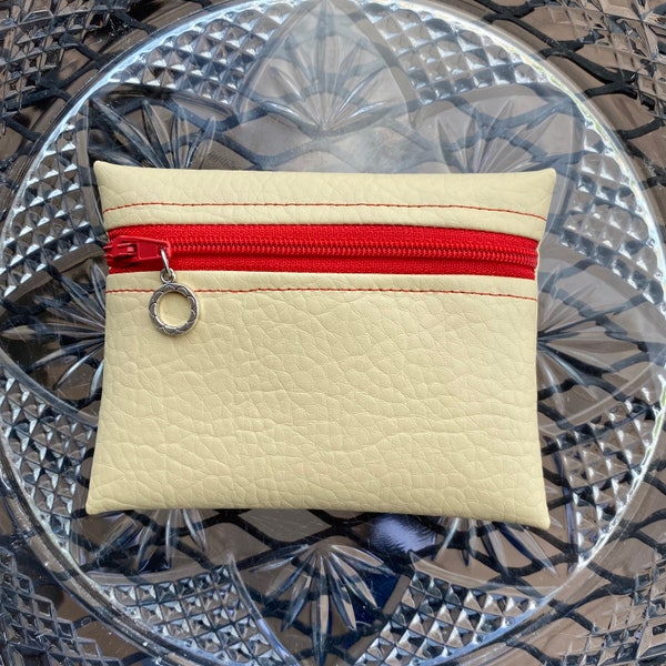 Zipper Card Pouch Etsy