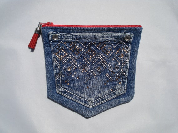 denim jeans with bling