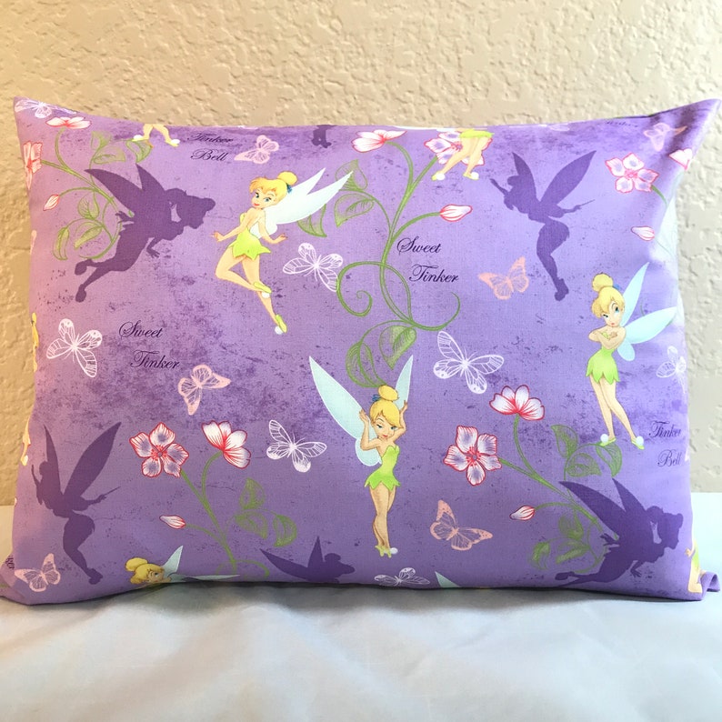 Tinkerbell Travel Pillowcase 12 X 16 Pillow Etsy