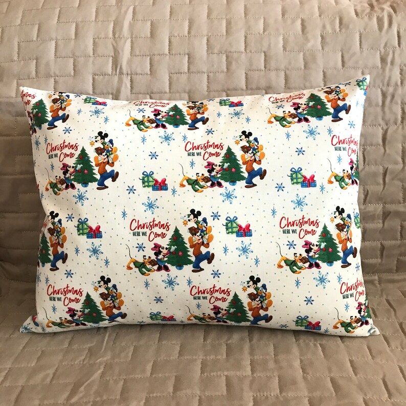 Travel Pillowcase 12 X 16 Disney Pillow Cover Etsy