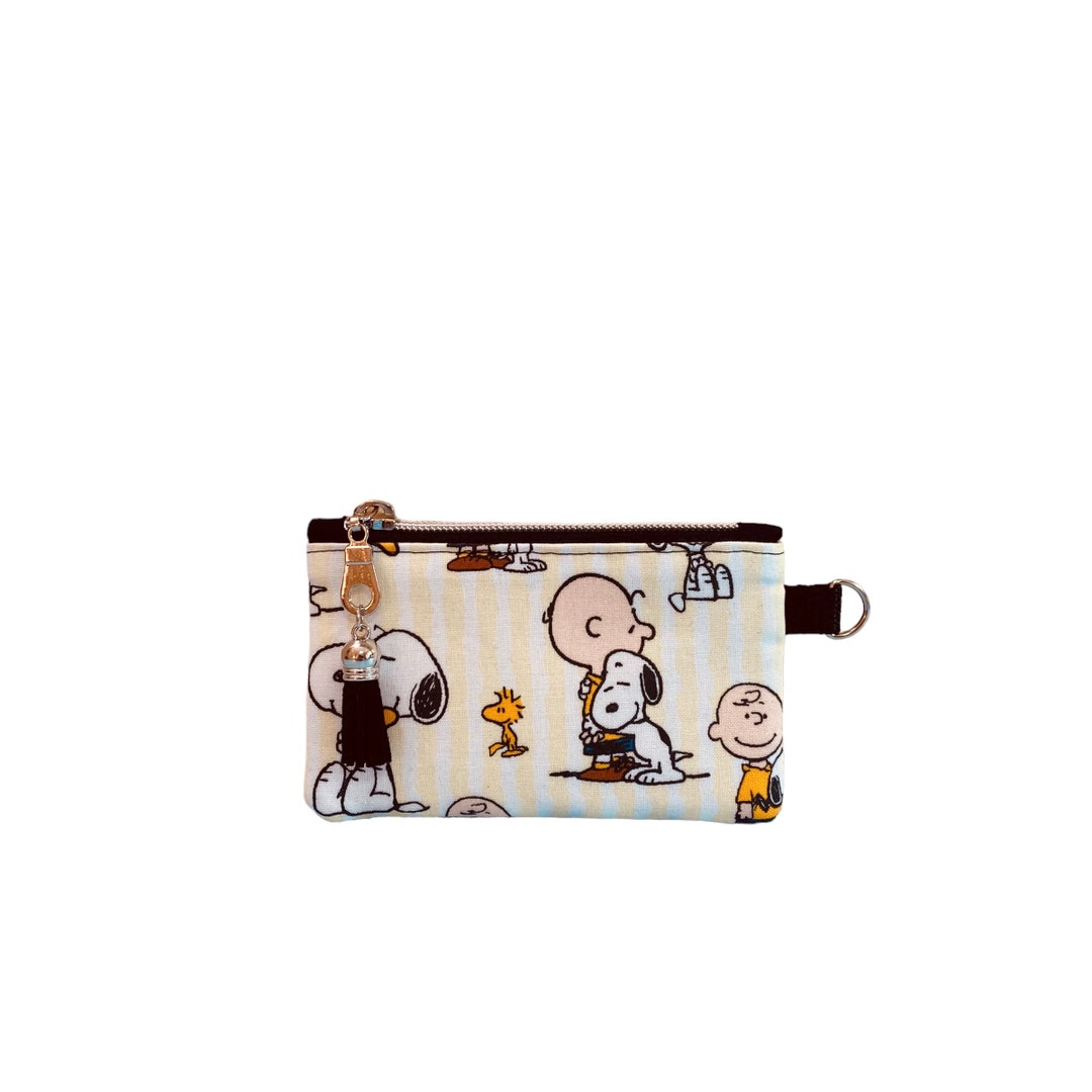 PEANUTS Card Holder/coinpurse/snoopy Pouch/zippered Pouch/card Etsy