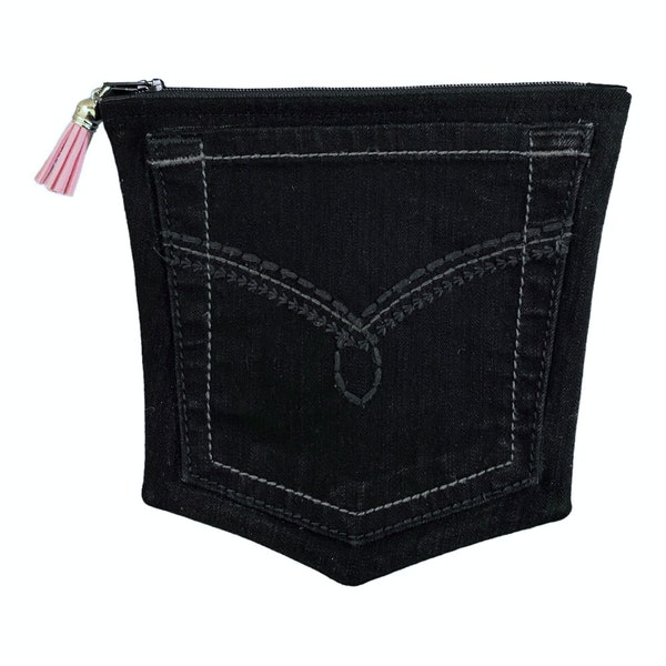 Denim Pouch Etsy