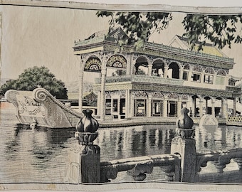 Vintage Chinese Silk Embroidery paintings
