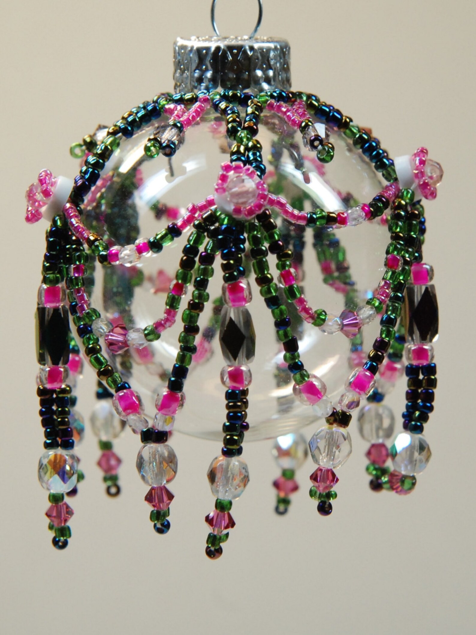 109. Beaded Ornament Cover Etsy