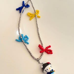 Kawaii Hello Kitty Koralikowy łańcuszek do telefonu – Uroczy pasek do telefonu i brelok – na szczęście i miłość – Pomysł na wyjątkowy prezent – Wirusowy Tiktok