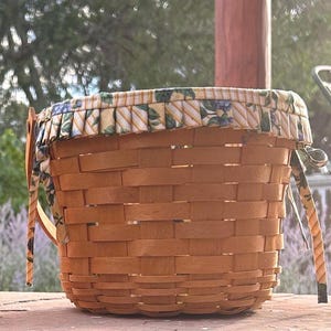 Longaberger Darning Basket Protector - Etsy