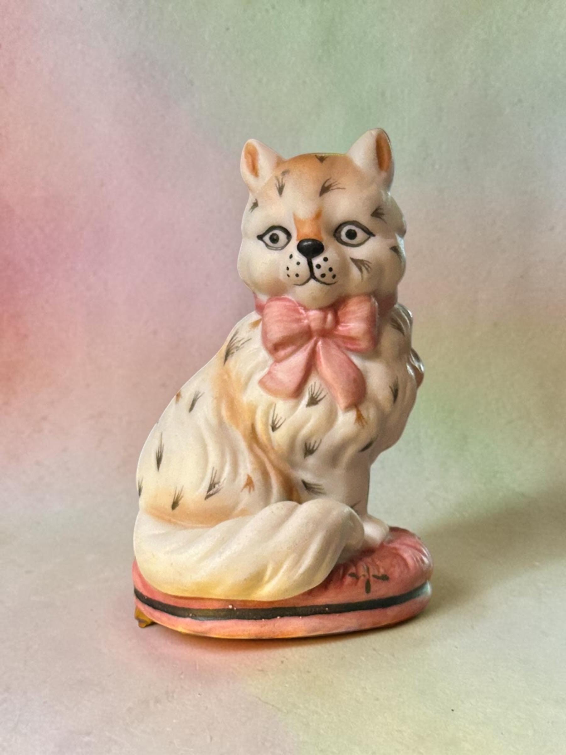 Franklin Mint Curio Cats - Etsy