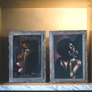 70's Velvet Painting - Etsy