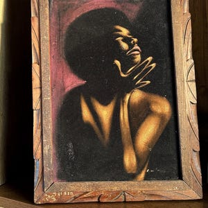 70's Velvet Painting - Etsy