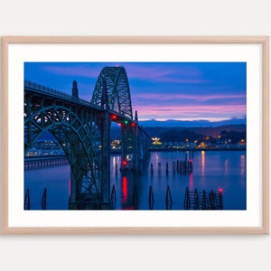 Yaquina Bay Bridge, Oregon Coast Photography Prints, Newport, Wall Decor, Art Print, Landscapes, Large Print, Metal Prints, Canvas Art