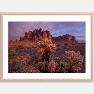 Superstition Mountain, Lost Dutchman, Arizona, Wall Decor, Art Print, Nature Photography, Landscape, Metal Prints, Canvas Art