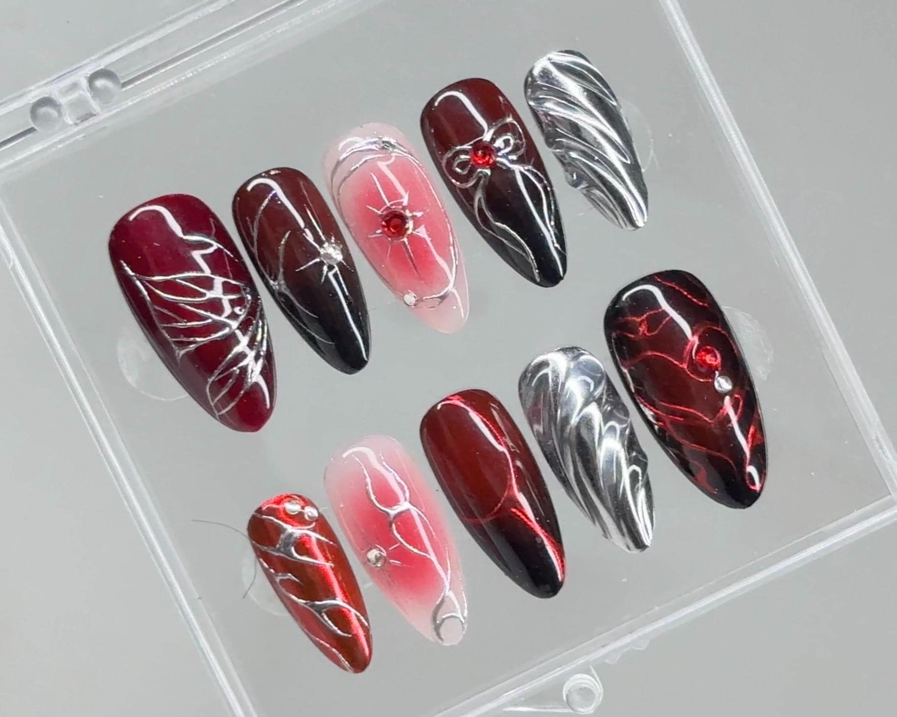 Lady gaga press on nails - Etsy 日本