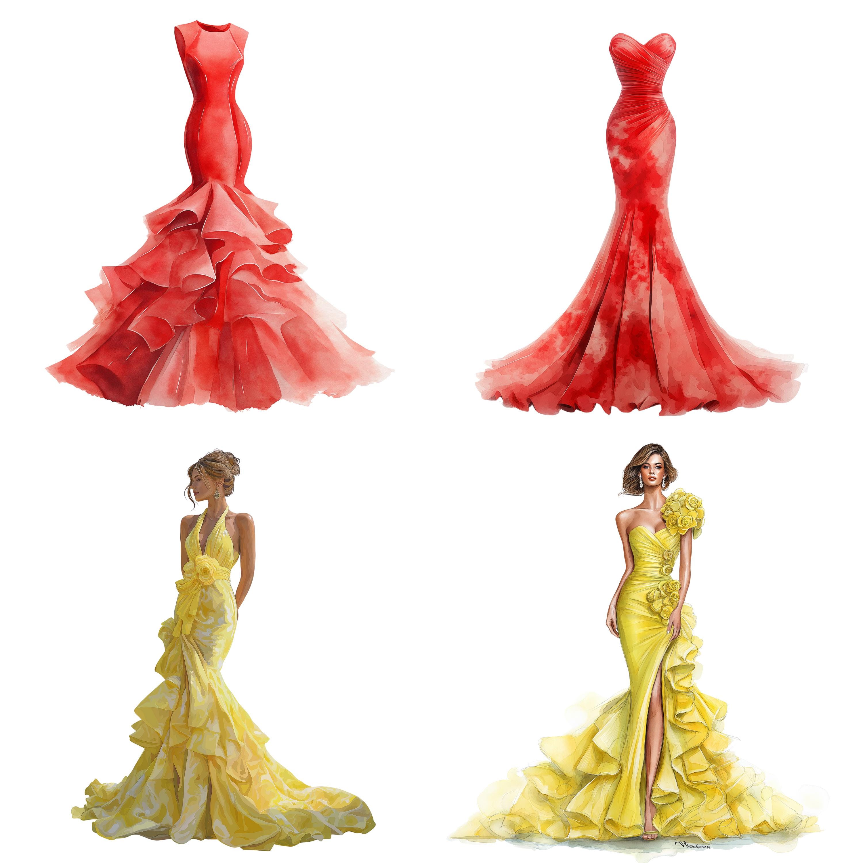 elegant dress clipart vector clip art online, royalty free & public domain