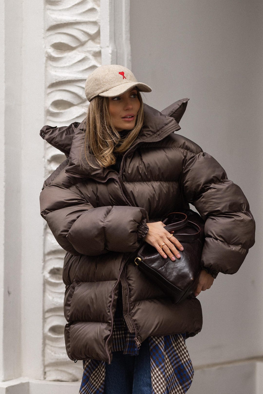 Winter Puffer Jacket for Extreme Cold, Warm Coat With Eco Down