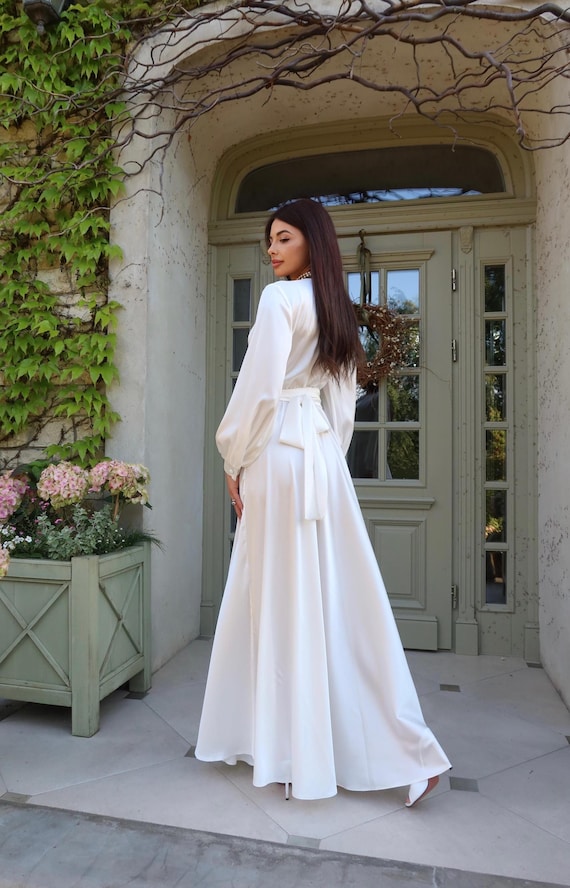 bridal little white dress Jane Summers Jacqueline Strapless Rehearsal and Casual Wedding 8 / White , female , adult The soft chiffon fabric flows gracefully with every step Micah - Made to Order