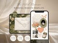 Wedding Website Template Canva | Modern Digital Invitation with RSVP | Instant Download product logo