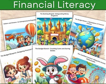 Financial Literacy eBooks for Kids: Inspiring Storybook (Digital Download)
