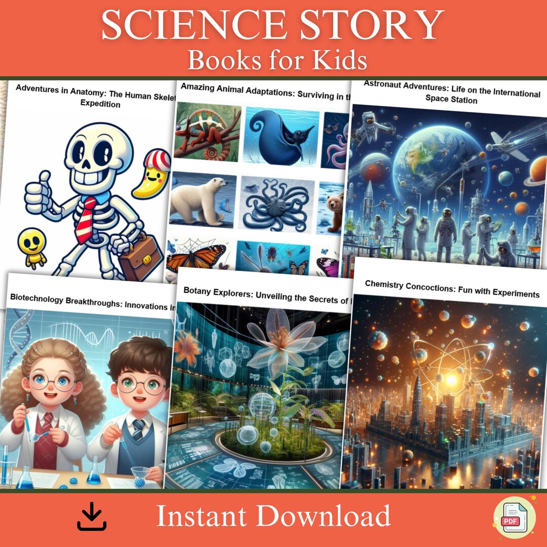 Science Tales Book Science Stories for Kids – Fun and Educational Adventures That Spark ...