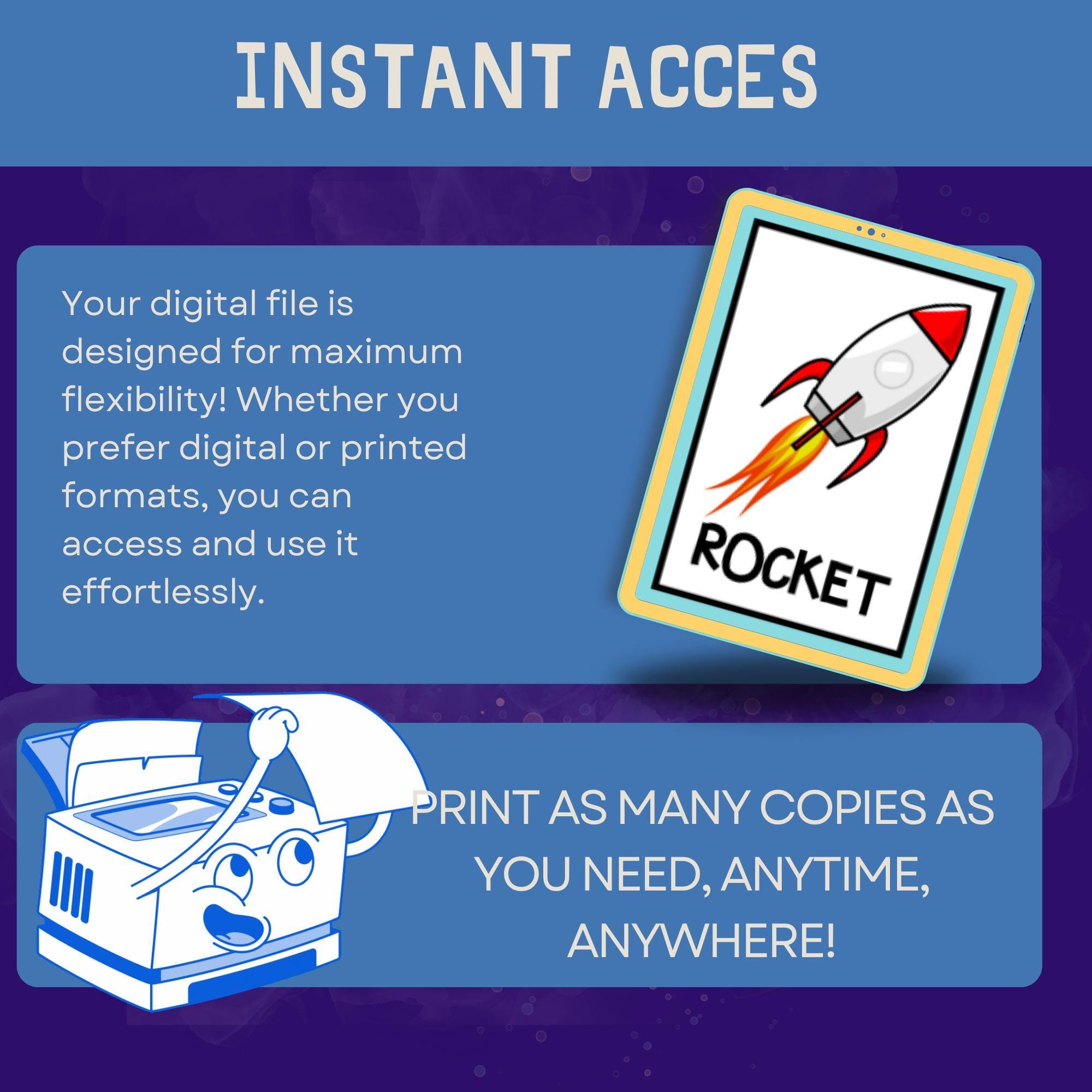 Solar System Flashcards Printable Space Learning Cards for Kids Fun ...