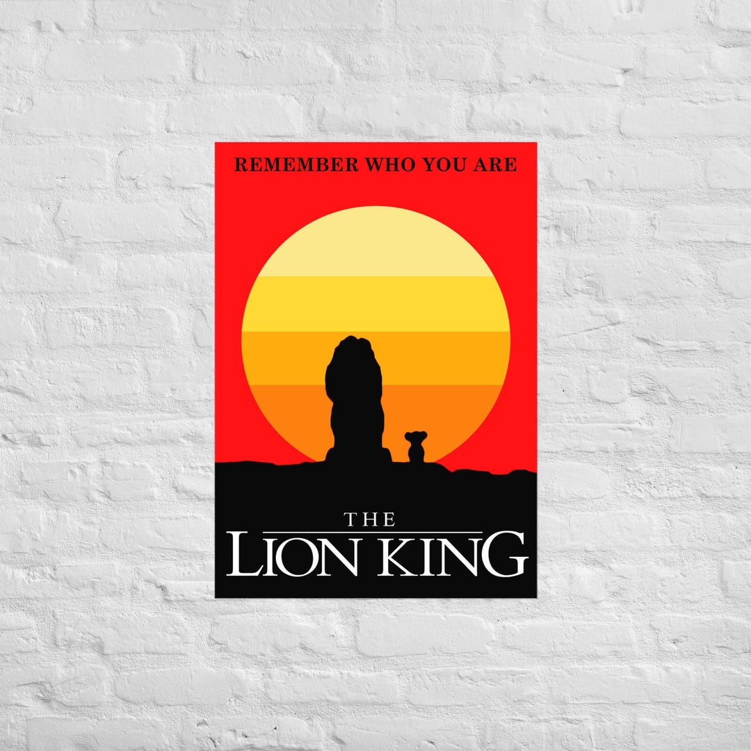 Lion King Art Print – Simba & Friends Nursery Décor - Etsy