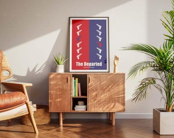 Póster de la película Los Infiltrados: Impresión icónica para la decoración del hogar